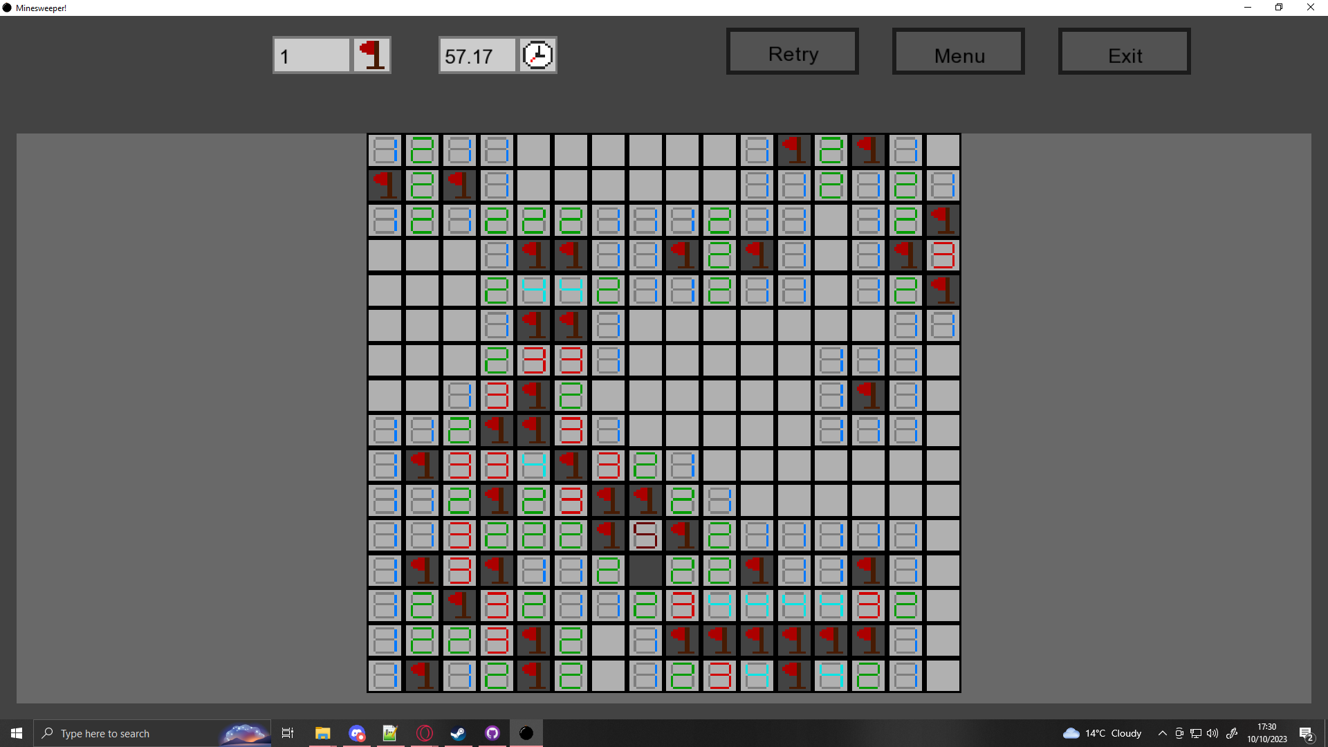 SFML Minesweeper | Marc Hansen