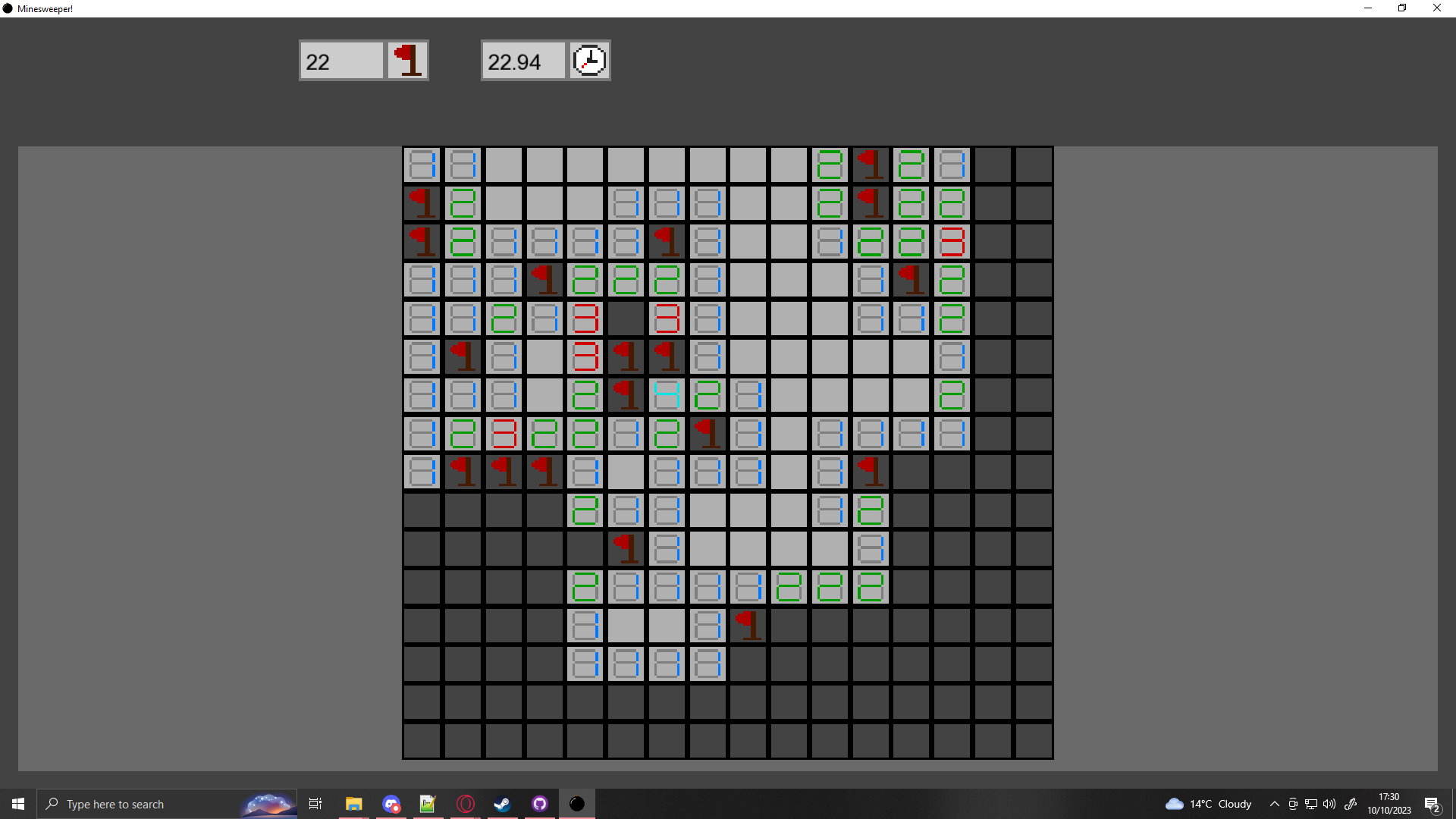 SFML Minesweeper | Marc Hansen
